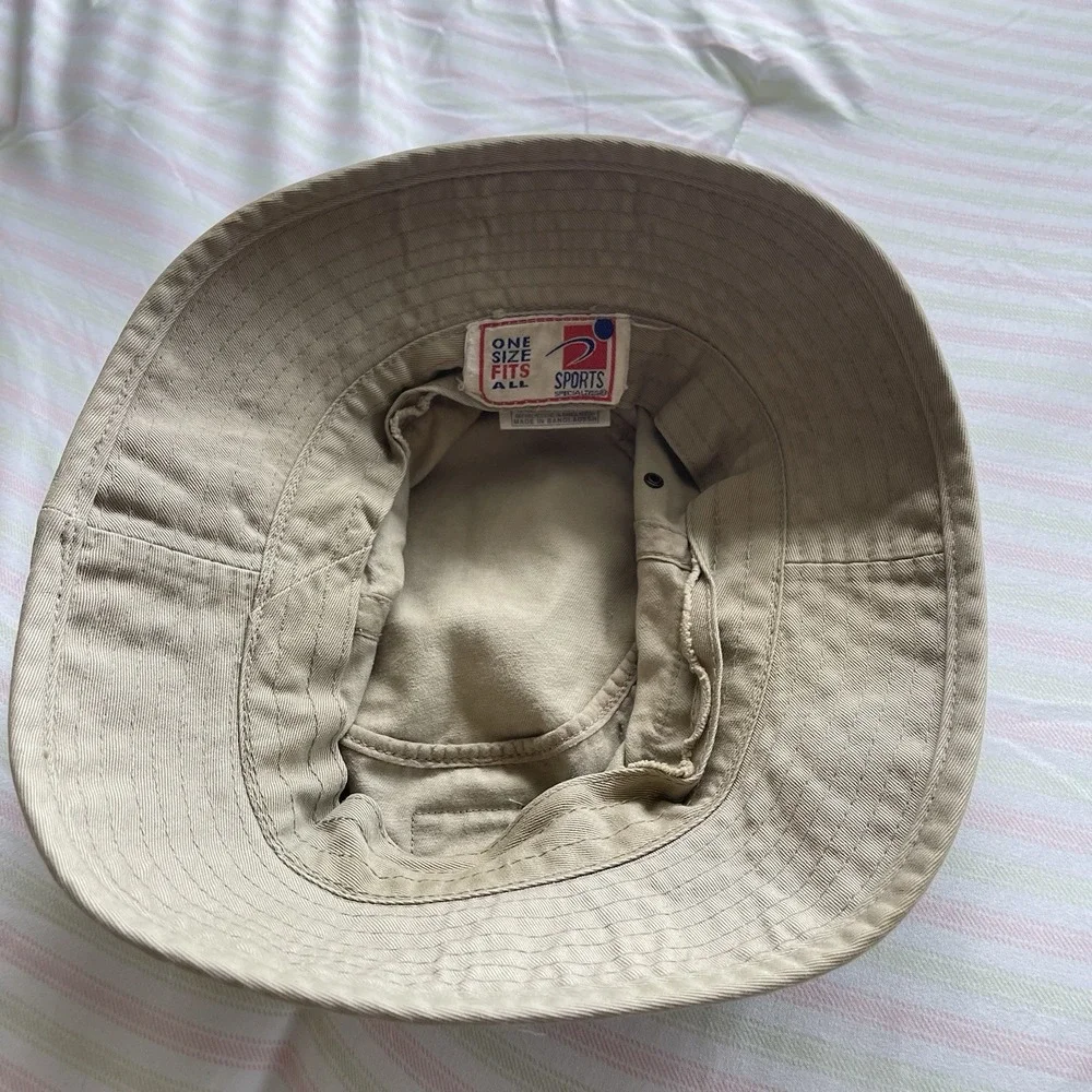 Vintage ABC Monday Night Football Bucket Hat‎ NFL Khaki Sports Specialties